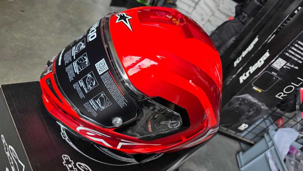 Kask Alpinestars Supertech R10 Arius Helmet Red Czerwony XS'S'M'L'XL'XXL Gratisy!