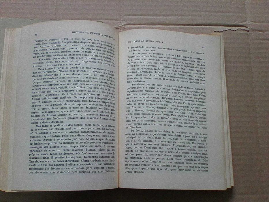 História da Filosofia Ocidental I e II