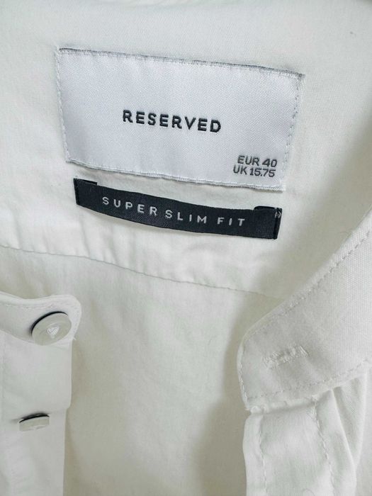 Рубашка белая Reserved размер M