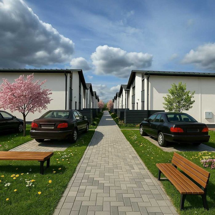 Без% ТАУНХАУС 48м2 з двориком від забуд-ка 20хв метро. Розт-ння