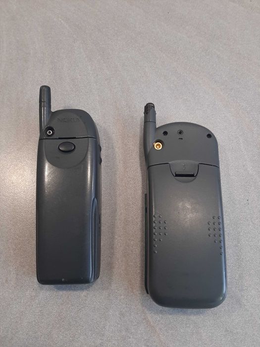 Stare komórki Alcatel i Nokia
