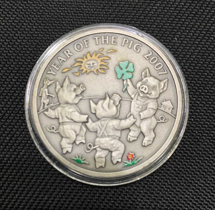 1 долар О-ва Ніує 2006 р Троє поросят