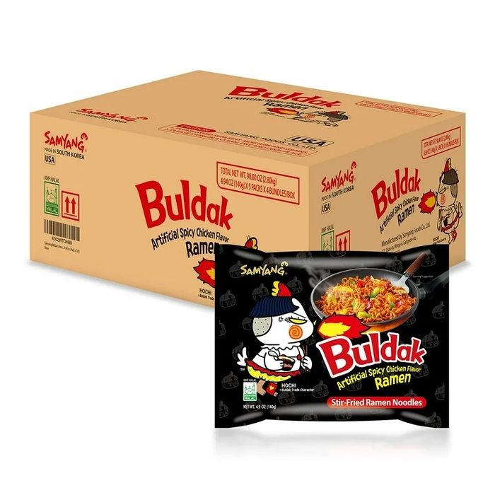 Ramen Coreano Original Buldak & Shin Ramen – Vários Sabores Disponíveis