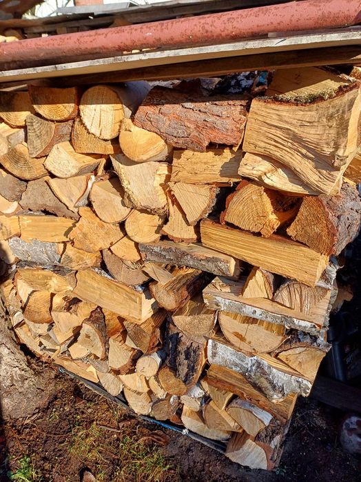 Drewno opałowe - brzoza, sosna 6m^3