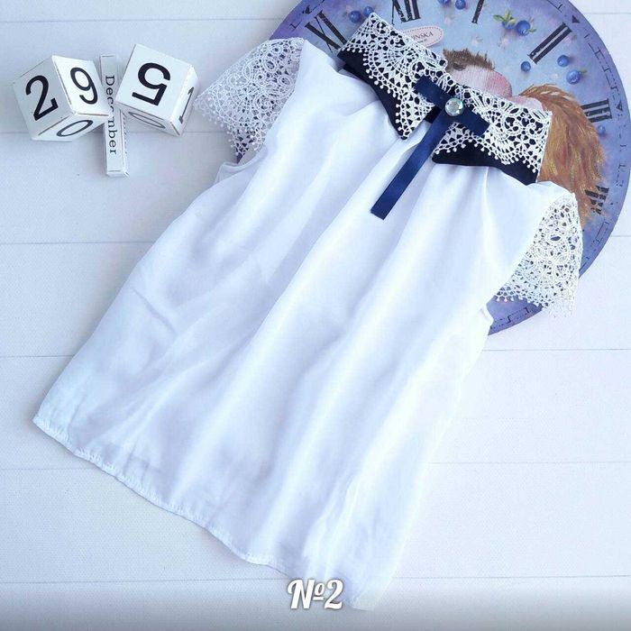 Школьная форма Sasha, блуза, рубашка на рост 140-150