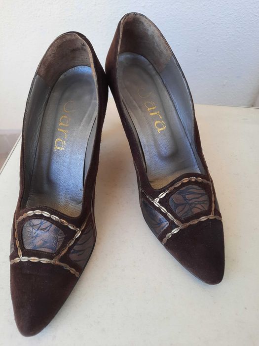 Sapatos Senhora castanhos