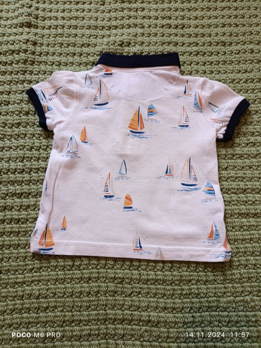 Letni komplet dla chłopca rozmiar 68