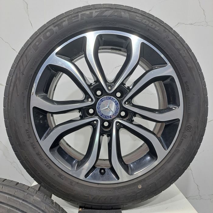 Jantes 17" originais Mercedes Classe C W205 Avantgarde 5x112