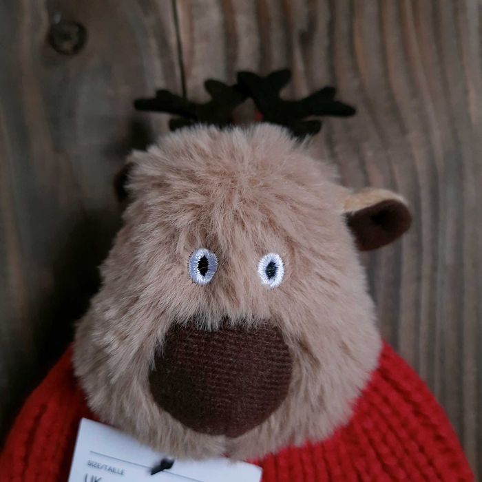 Нова зимова шапка на 3-7 років новорічна різдвяна зимова олень 104 110