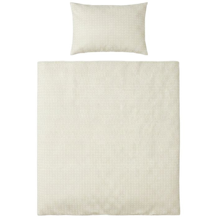 Komplet Pościeli 160x200 70x80 Kremowa