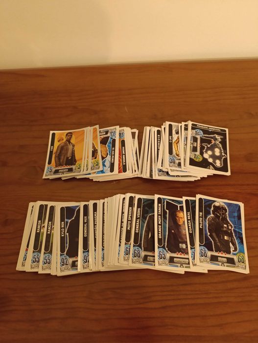 Cartas Star wars e Invizimals