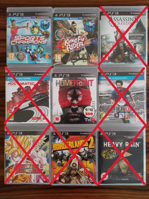 PlayStation PS3 / PS4 / PSP Games – Total of 18 Games for Only €20!!64751907495681122