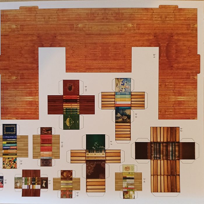 Miniaturowy Domek Magiczna  Szkoła