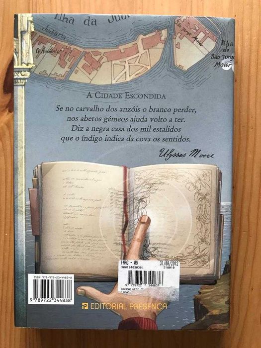 A Cidade Escondida, de Pierdomenico D. Baccalario