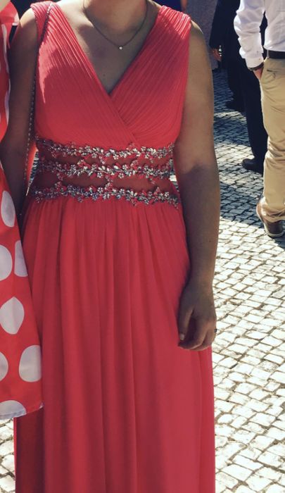 Vestido de cerimónia comprido