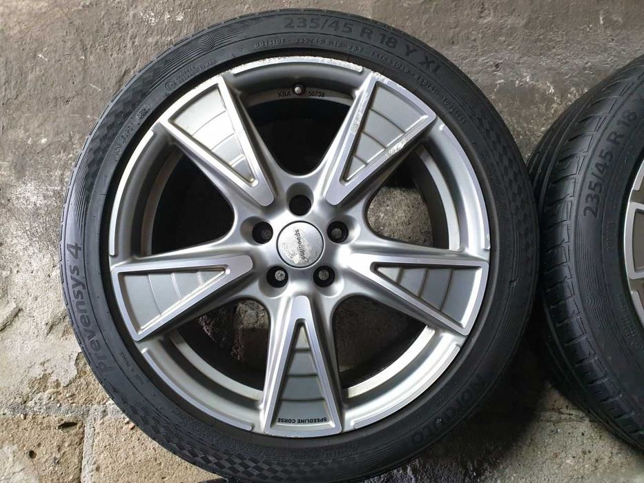 Felgi aluminiowe Ronal R18 5x108 8,5JX18H2 ET 45 Ford Volvo Peugeot