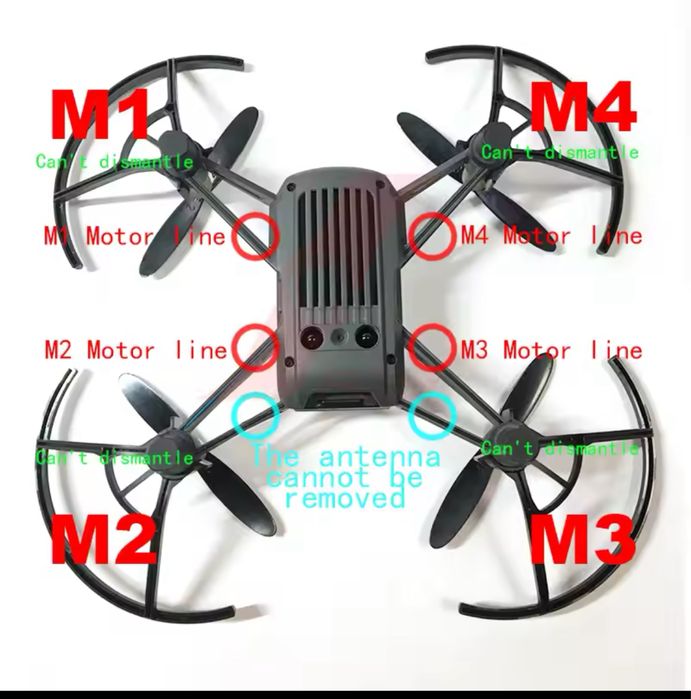 4 Motor Tello Drone