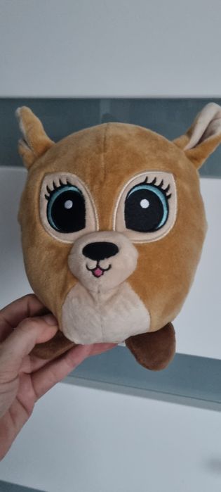 3 maskotki Nietoperz, sarenka i piesek z Biedronki