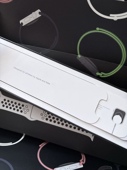Apple watch nike SE 40 mm 2020 Епл вотч годинник наручний найк часы 40 мм silver apple