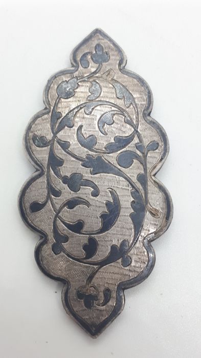 Серебряная пряжка 84пр.