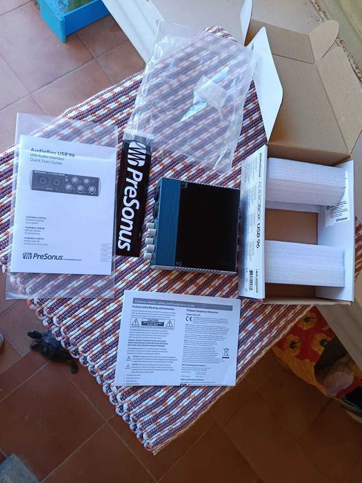 Presonus audiobox interface de gravação USB 2.0 de 24bits/96kHz