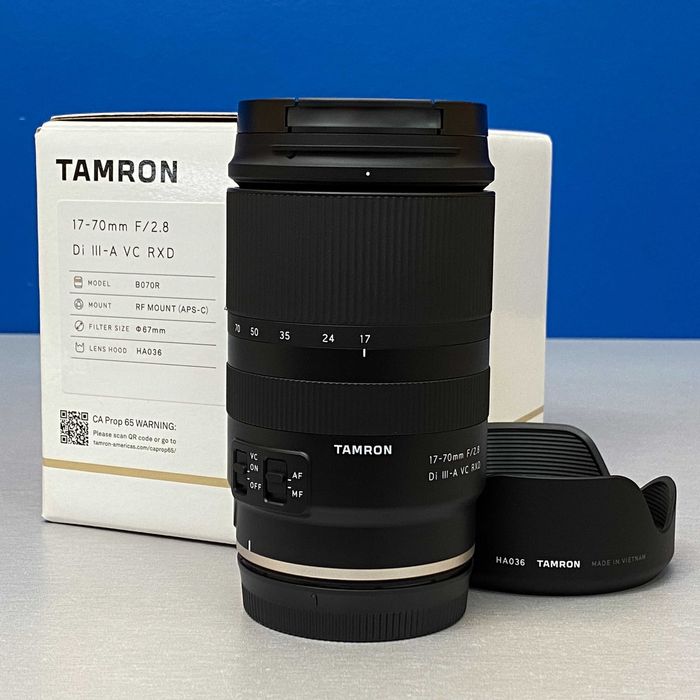 Tamron 17-70mm f/2.8 Di III-A VC RXD | Canon RF-S | NOVA | 5 ANOS DE GARANTIA