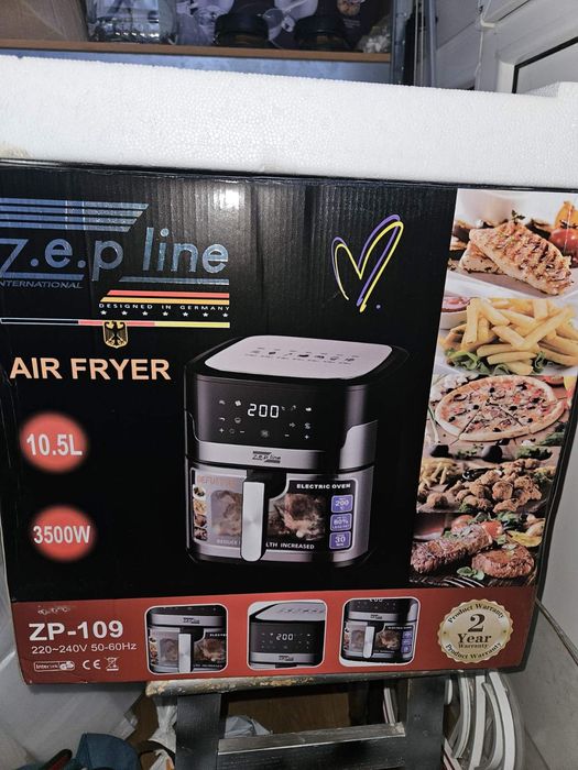 Фритюрниця аерогриль на 10,5л Zepline ZP-109 3500 Вт