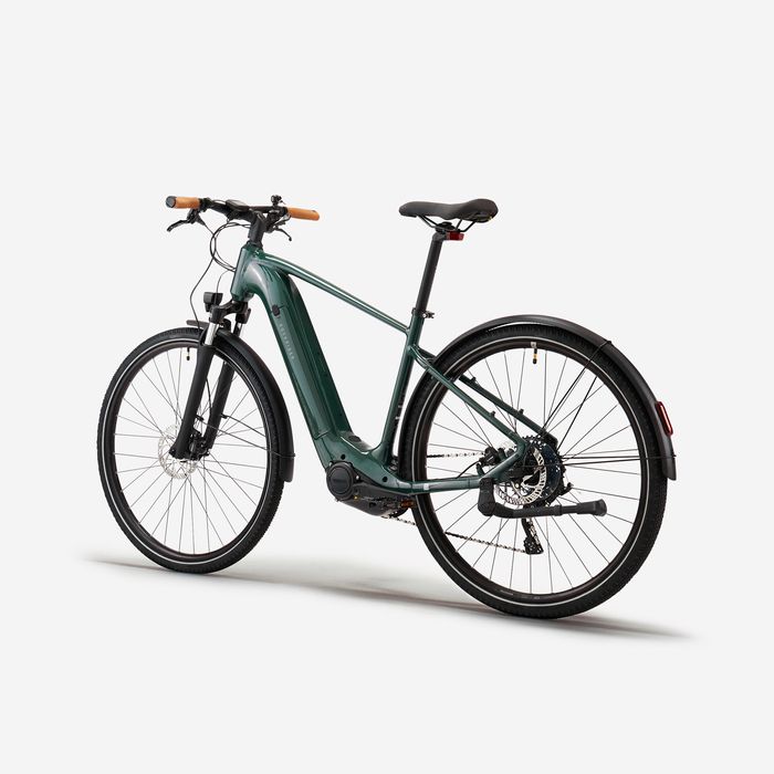 Bicicleta Elétrica de Trekking com Motor Central Quadro Alto E-ACTV
