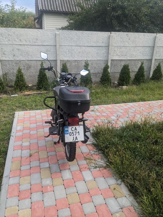 Мотоцикл мустанг фіт 125.