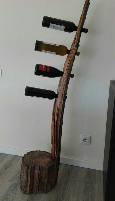 Suporte garrafas garrafeira