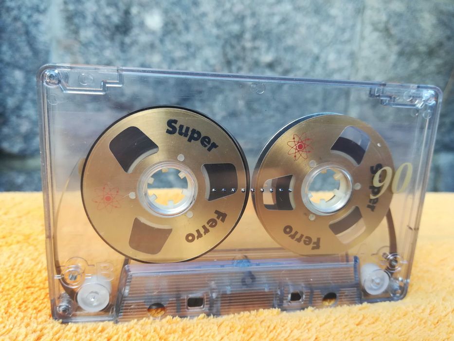 SUPER FERRO Kaseta Magnetofonowa Szpulki PRL