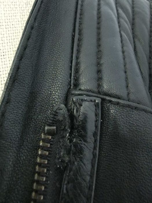 ZARA - Cudna Damska Ramoneska Skórzana Skóra Jagnięca L