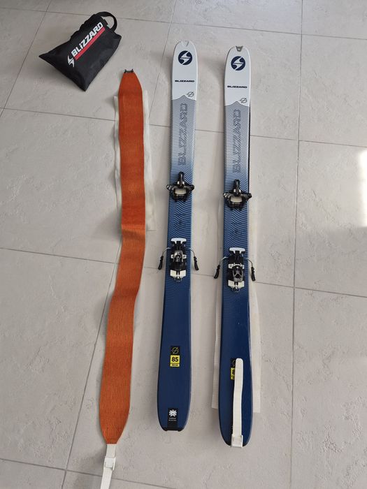 Narty Skiturowe BLIZZARD  ZeroG dł.150 cm +wiązania +foki .