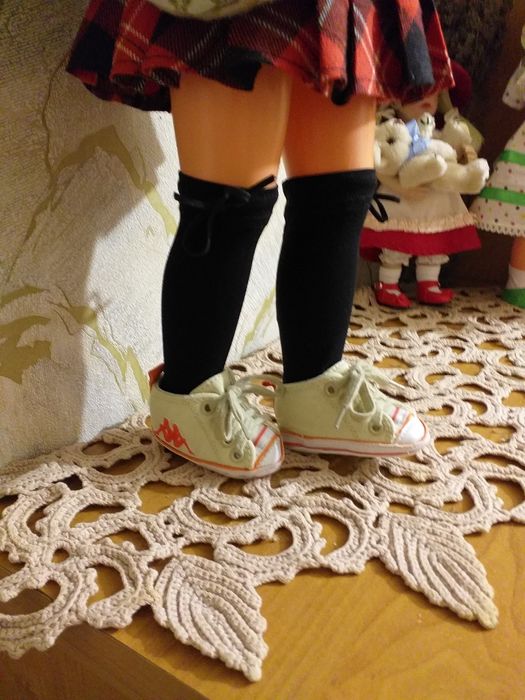 Кукла - лялька немецкая, ГДР, школьница, 60 см