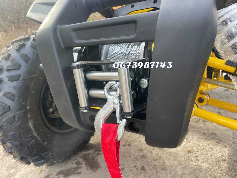 Квадроцикл Comman Scorpion 200cc ЛЕБІДКА Фаркоп Вантажепідйомніть 300 кг/2-місця Безкоштовна доставка