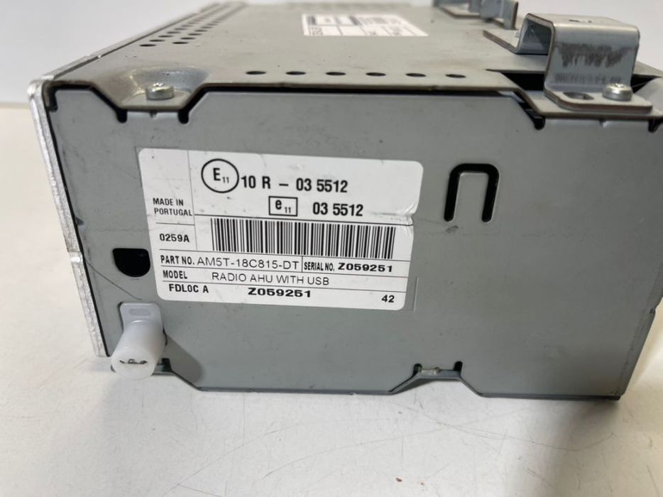 Rádio CD Central Display Ford Fiesta 2015 mk6