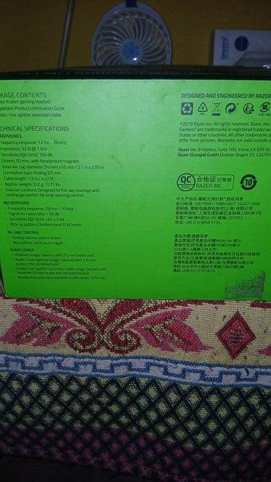 Наушники игровые Razer kraken