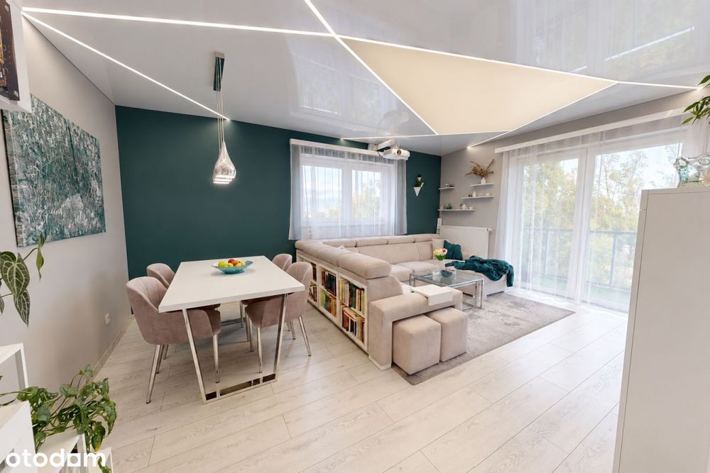 Apartament z widokiem na 3 Stawy i centrum Katowic