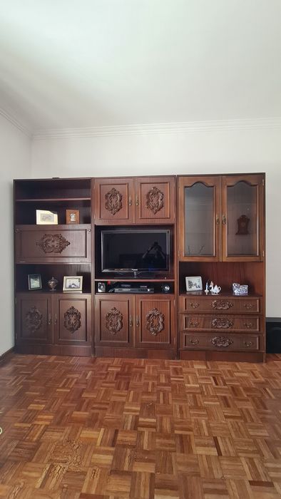 Móvel de sala com sanca