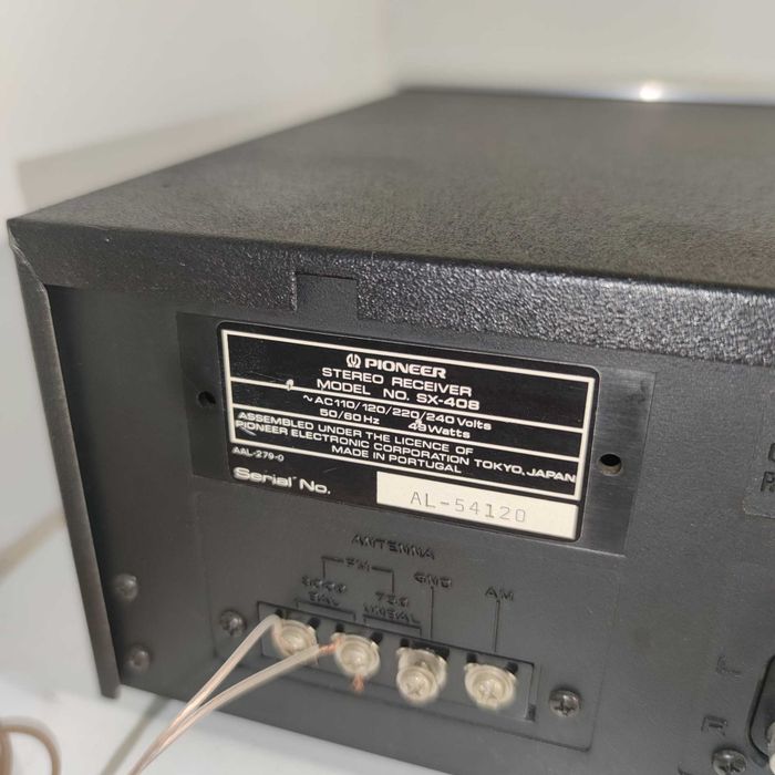Amplificador Pioneer SX-408 Receiver Am-Fm