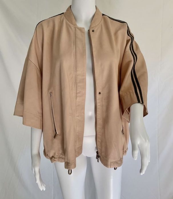 Шкіряна куртка Brunello Cucinelli, нова, розмір S, нереальний колір