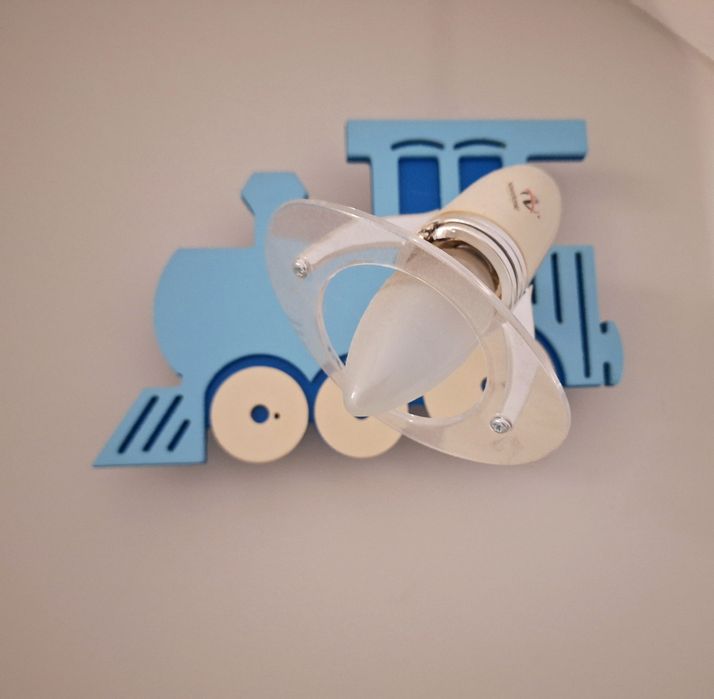 2 Kinkiety oprawa POCIAG CIUCHCIA lokomotywa lampa