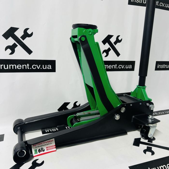 Домкрат підкатний гідравлічний двопоршневий 3.5 Тони Посилена рама