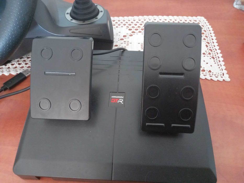Volante Indeca GTR Elite Preto Multiplataforma