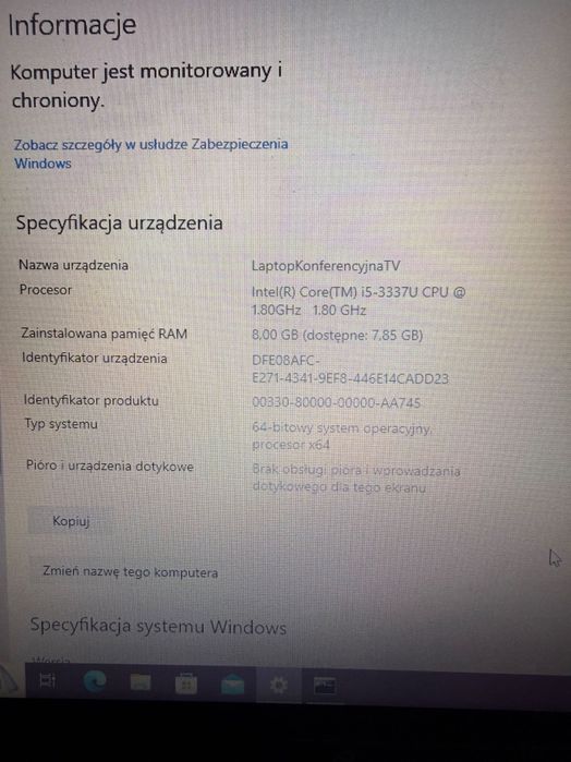 Laptop Fujitsu LIFEBOOK U772