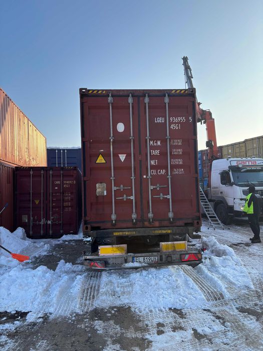Kontener morski magazynowy 12metrowy 40 HC   - PK