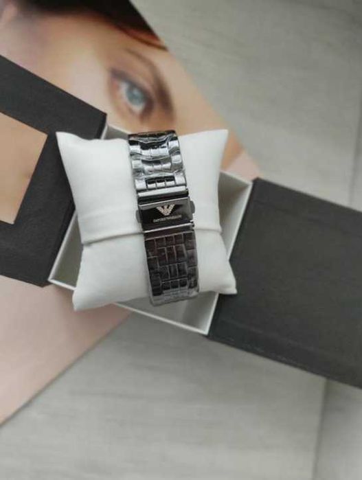 Часи Emporio Armani Black чоловічі нові