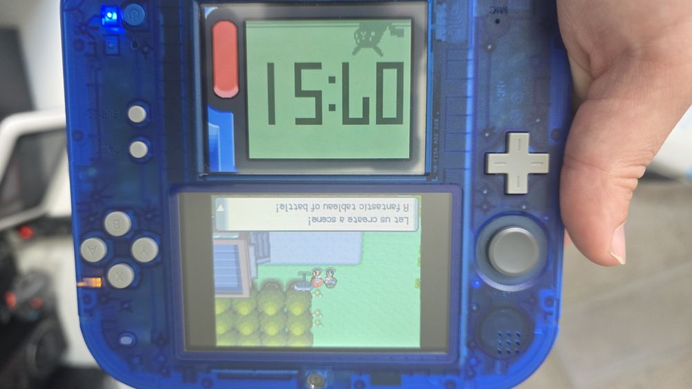 Gra Nintendo 2DS Pokemon Pearl + Konsola