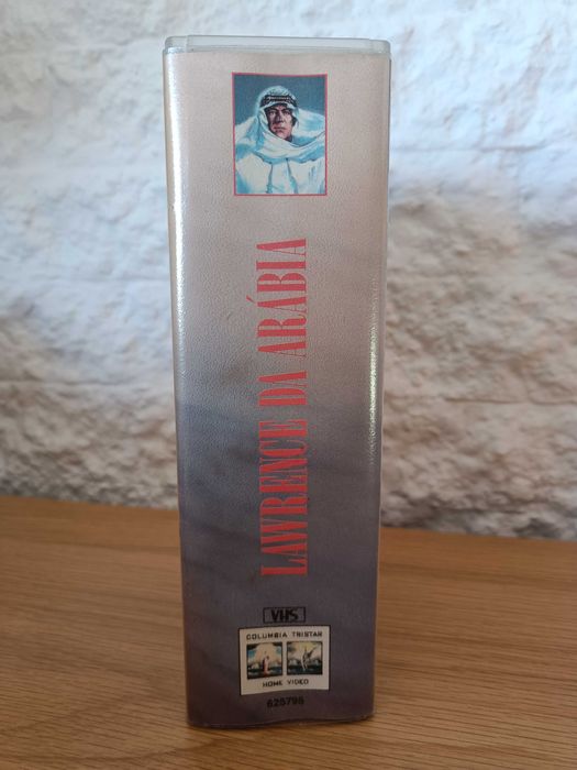 Filme VHS Lawrence da Arábia (edição dupla)