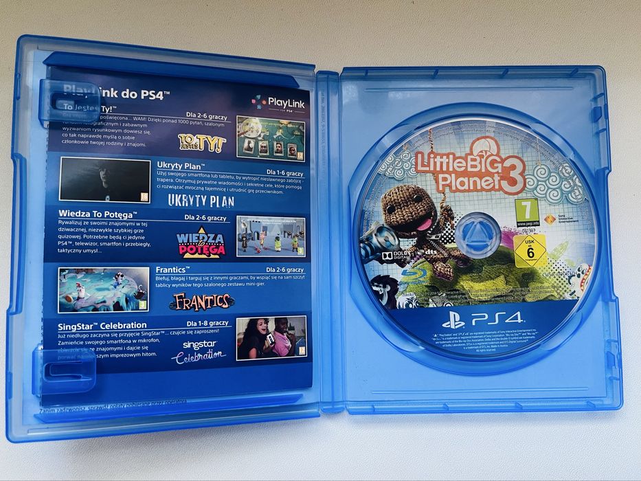 Little Big Planet 3 PL - Ps4